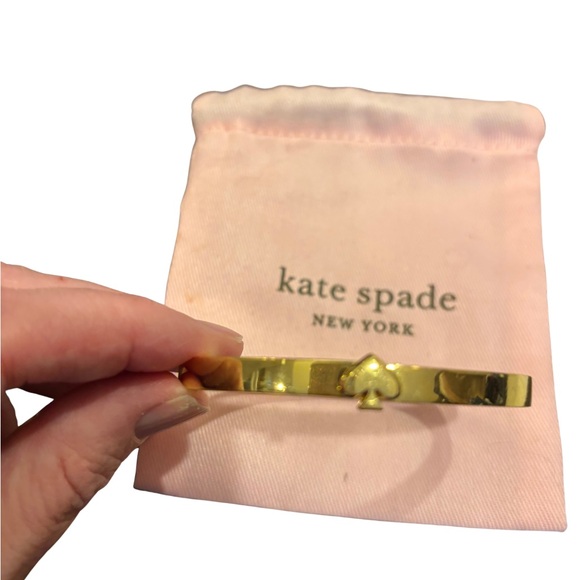kate spade Accessories - Kate Spade Gold Tone Bangle